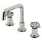 Kingston Brass KS142RKXPN Widespread Bathroom Faucet with Push Pop-Up, Polished Nickel KS142RKXPN - alternate 1